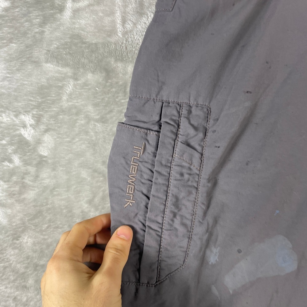 Truewerk T1 Werkpants Men 32x34 Grey Work Pants Outdoor Utility Distressed - Picture 5 of 13